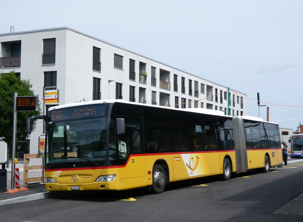 (276'210) - PostAuto Nordschweiz - BL 479'339/PID 5257 - Mercedes (ex SO 148'553) am 3. Juni 2025 beim Bahnhof Aesch