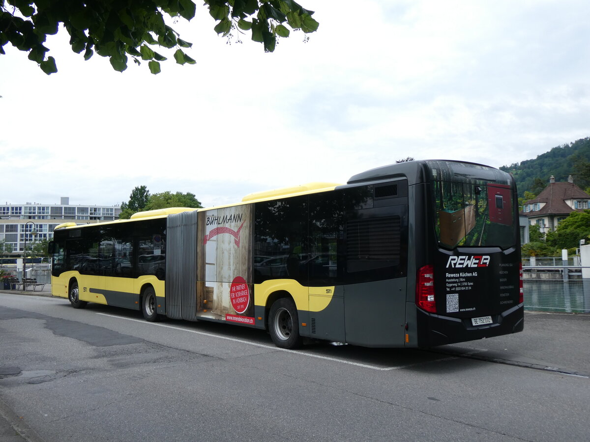 (276'264) - STI Thun - Nr. 172/BE 752'172 - Mercedes am 4. Juni 2025 bei der Schifflndte Thun