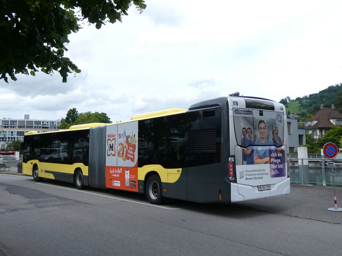 (276'289) - STI Thun - Nr. 720/BE 904'720 - Mercedes am 5. Juni 2025 bei der Schifflndte Thun