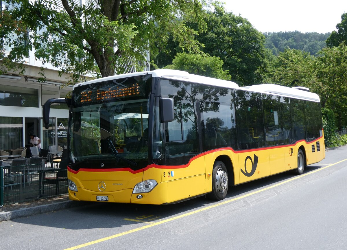 (276'493) - ASK Schangnau - Nr. 3/BE 26'796/PID 11'934 - Mercedes am 8. Juni 2025 bei der Shifflndte Thun
