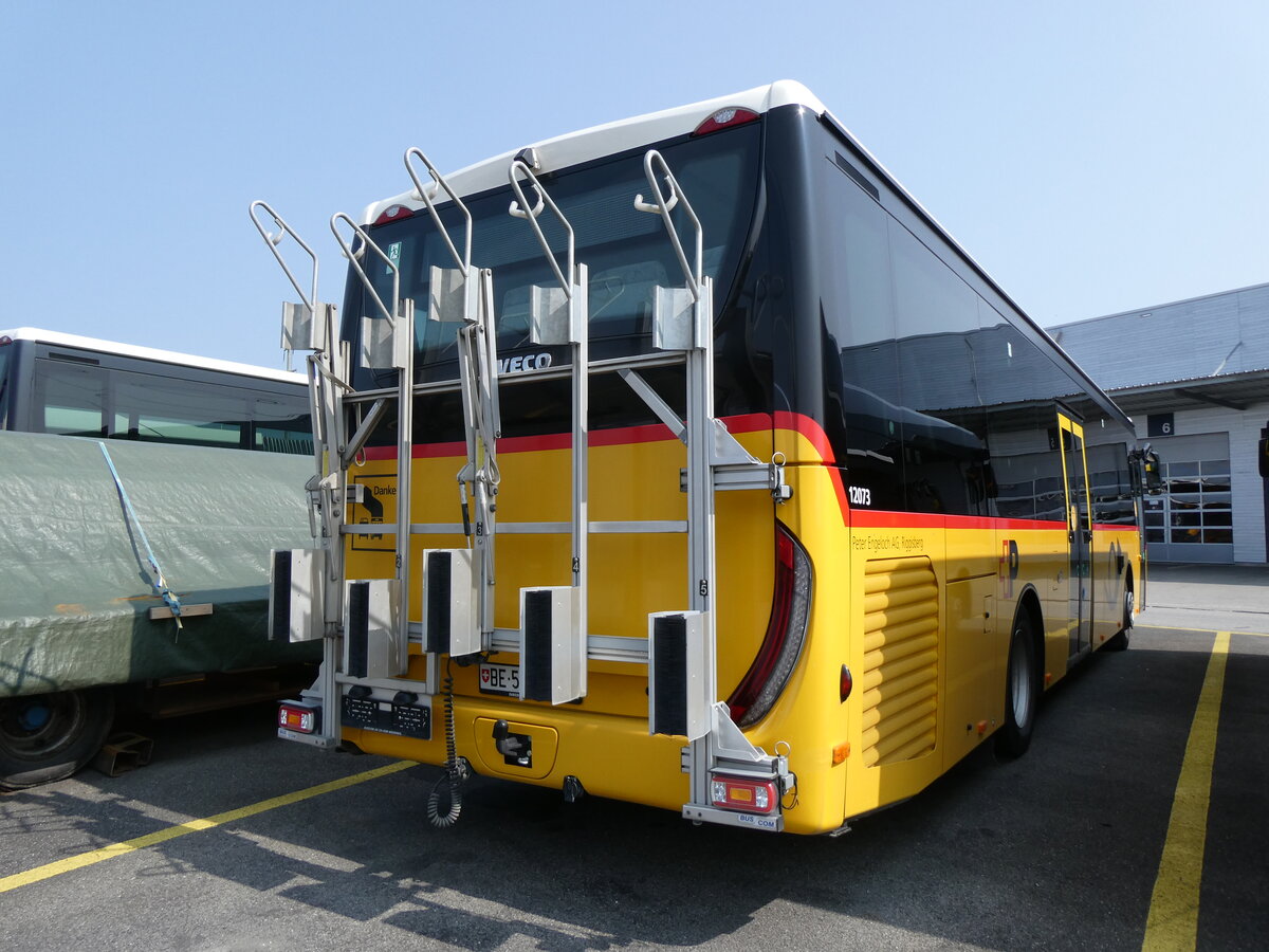 (276'531) - Engeloch, Riggisberg - Nr. 4/BE 520'404/PID 12'073 - Iveco am 9. Juni 2025 in Kerzers, Interbus
