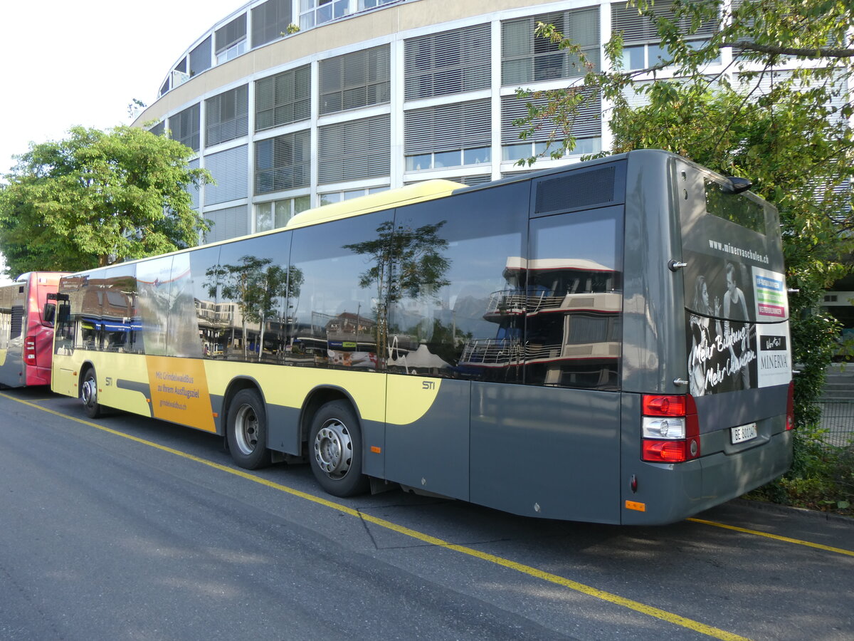 (276'560) - STI Thun - Nr. 147/BE 801'147 - MAN am 13. Juni 2025 bei der Schifflndte Thun