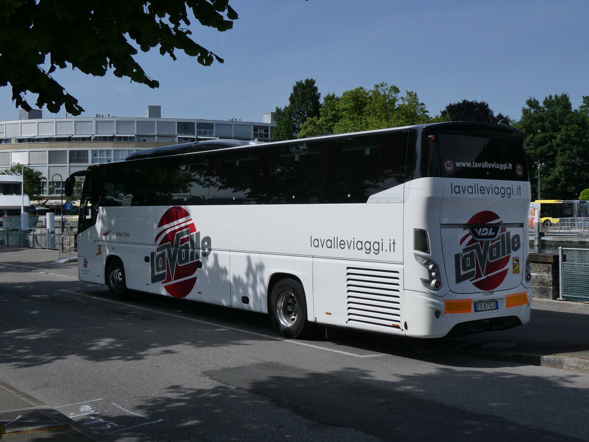 (276'727) - Aus Italien: La Valle, Reggio Emilia - FX-873 GV - VDL am 14. Juni 2025 bei der Schifflndte Thun