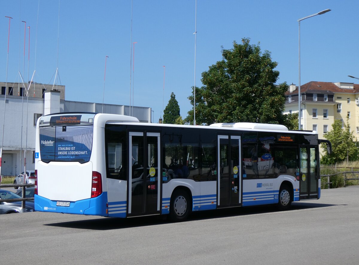 (276'842) - RTB Altsttten - Nr. 40/SG 335'054 - Mercedes am 17. Juni 2025 in Arbon, Bushof