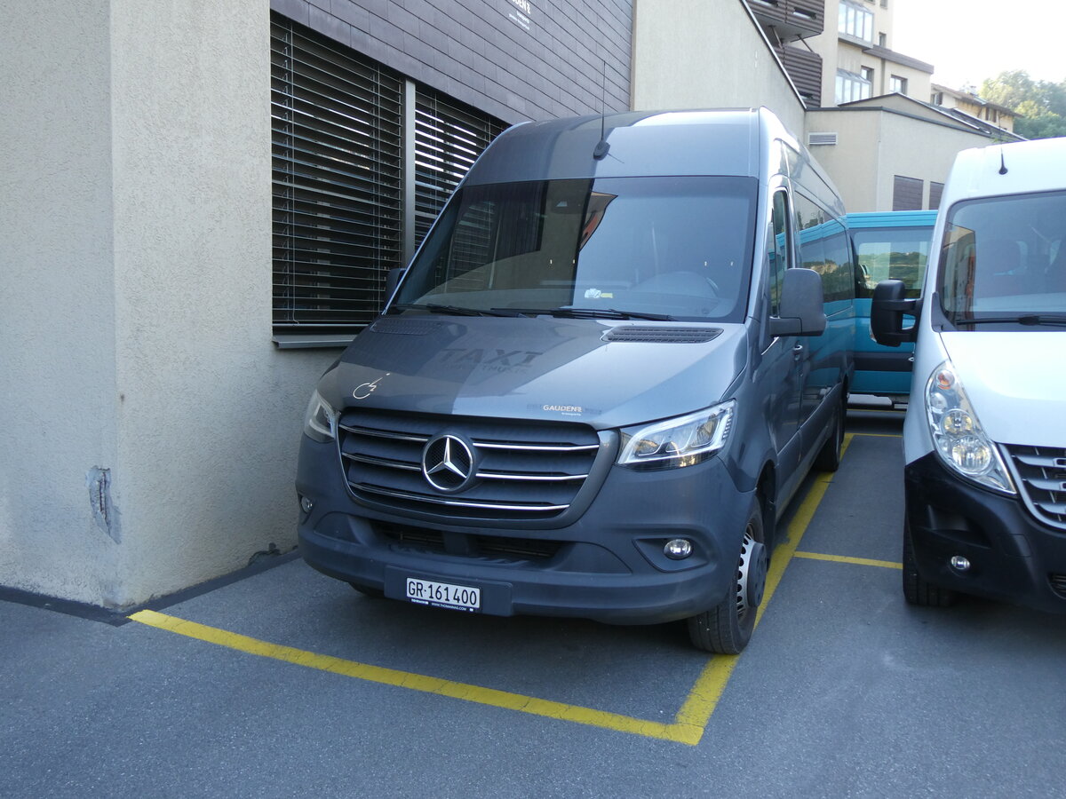 (276'973) - Gaudenz, Andeer - GR 161'400 - Mercedes am 18. Juni 2025 beim Bahnhof Thusis