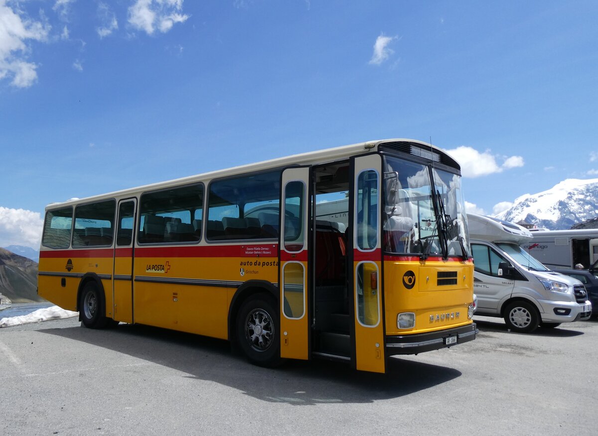 (277'026) - Aus der Schweiz: Gaudenz, Andeer - GR 1866 - Saurer/R&J (ex Mark, Andeer PID 2824; ex PostAuto Graub�nden; ex P 24'350) am 19. Juni 2025 auf dem Stilfserjoch