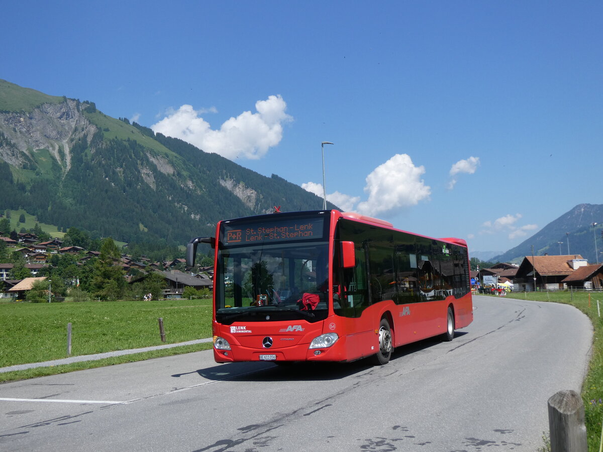 (277'167) - AFA Adelboden - Nr. 54/BE 611'056 - Mercedes am 21. Juni 2025 in Lenk, Bern.Kant.Jodlerfest