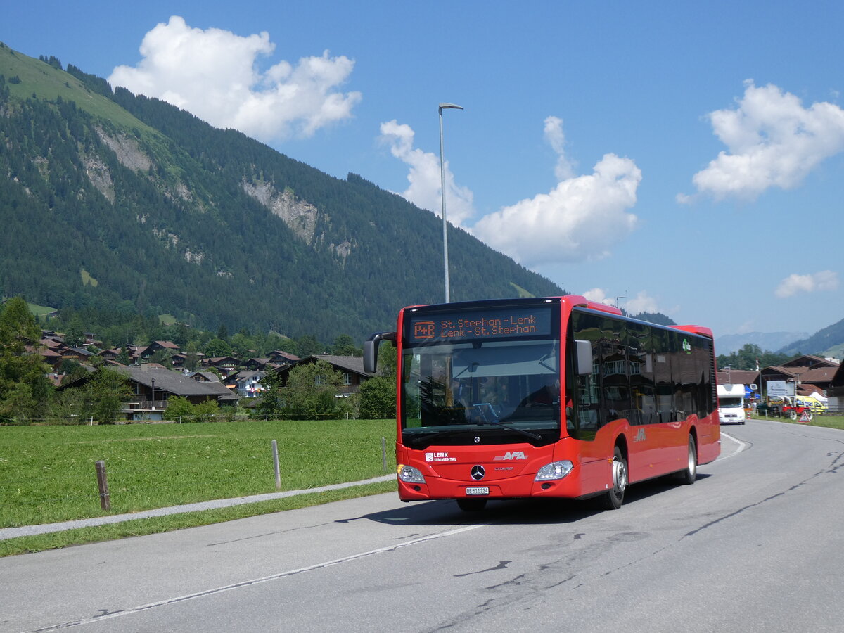 (277'168) - AFA Adelboden - Nr. 58/611'224 - Mercedes am 21. Juni 2025 in Lenk, Bern.Kant.Jodlerfest