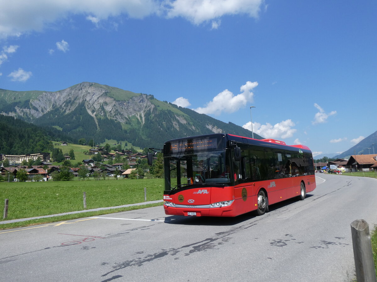 (277'171) - AFA Adelboden - Nr. 51/BE 25'802 - Solaris am 21. Juni 2025 in Lenk, Bern.Kant.Jodlerfest