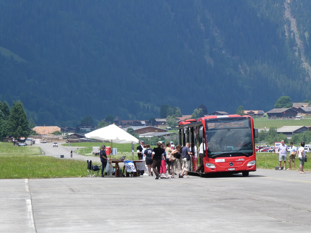 (277'191) - AFA Adelboden - Nr. 94/BE 26'974 - Mercedes am 21. Juni 2025 in St. Stephan, Flugplatz