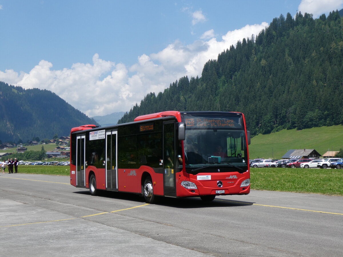 (277'192) - AFA Adelboden - Nr. 94/BE 26'974 - Mercedes am 21. Juni 2025 in St. Stephan, Flugplatz