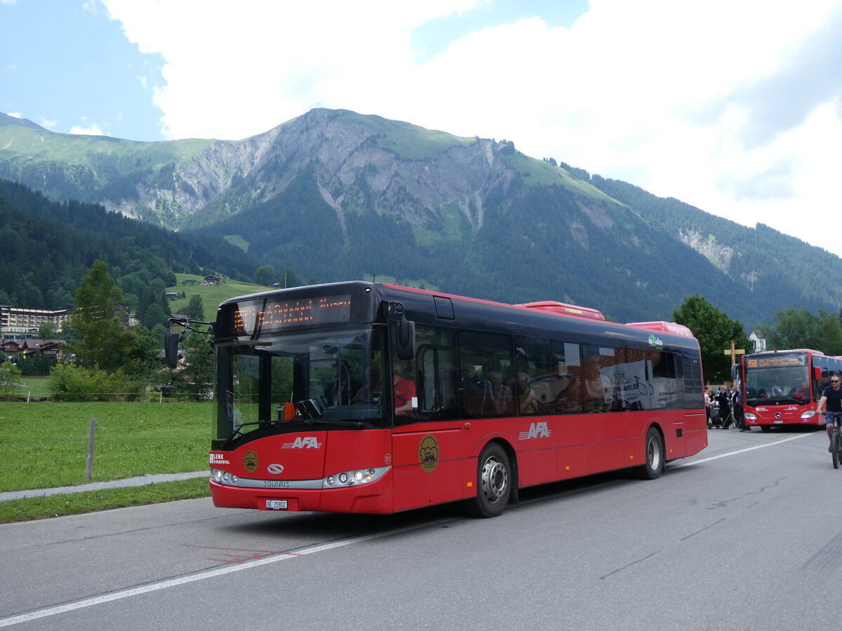 (277'195) - AFA Adelboden - Nr. 51/BE 25'802 - Solaris am 21. Juni 2025 in Lenk, Bern.Kant.Jodlerfest