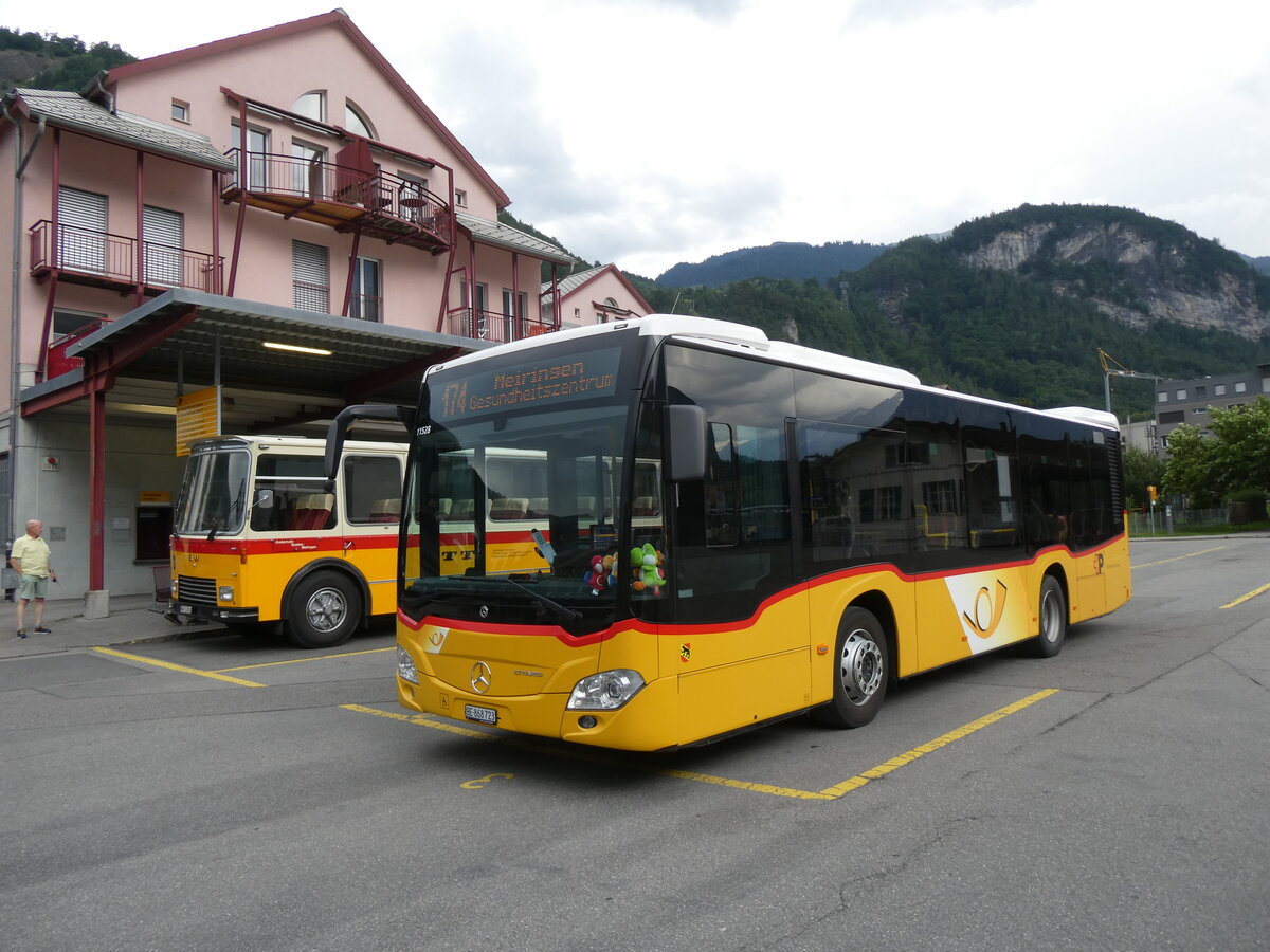 (277'479) - Flck, Brienz - Nr. 23/BE 868'723/PID 11'528 - Mercedes am 1. Juli 2025 in Meiringen, Postautostation