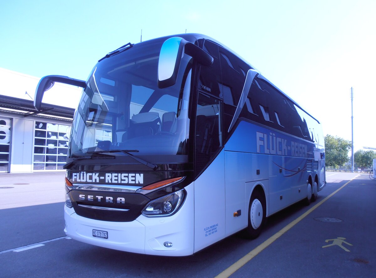 (277'582) - Fl�ck, Brienz - BE 378'782 - Setra am 5. Juli 2025 in Winterthur, Daimler Buses