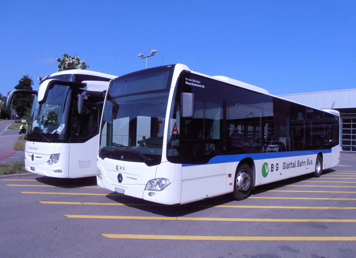 (277'584) - Maag, Kloten - Nr. 47/ZH 411'047 - Mercedes am 5. Juli 2025 in Winterthur, Daimler Buses