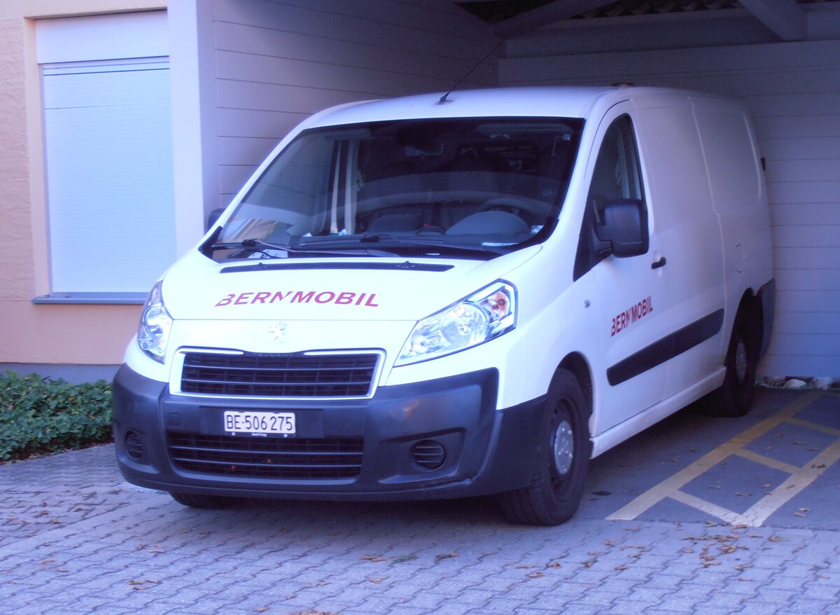 (277'731) - Bernmobil, Bern - BE 506'275 - Peugeot am 9. Juli 2025 in Thun-Lerchenfeld, Langestrasse 