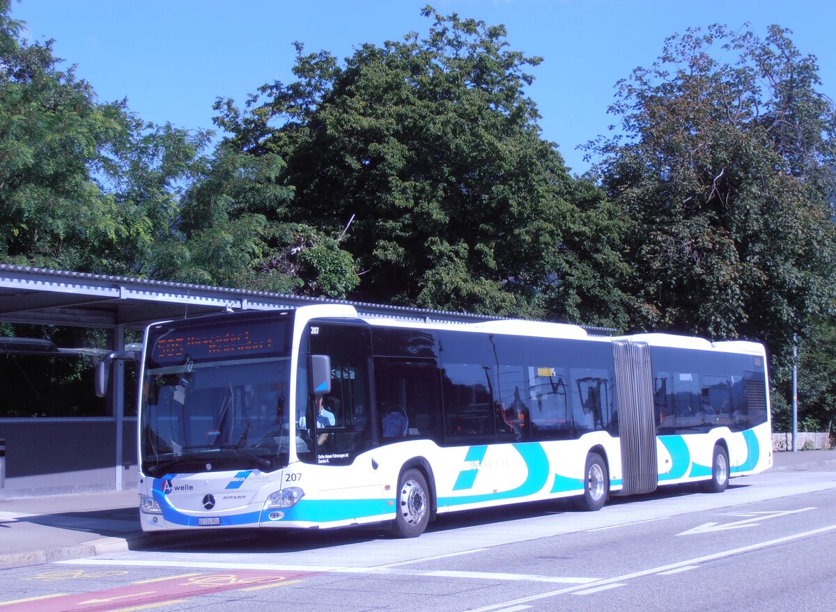 (277'736) - BOGG Wangen b.O. - Nr. 207/SO 124'950 - Mercedes am 10. Juli 2025 beim Bahnhof Olten