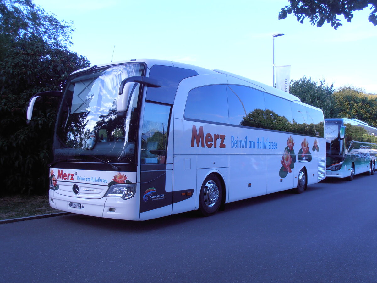 (277'964) - Merz, Beinwil - AG 15'216 - Mercedes am 18. Juli 2025 in Thun, Strandbad