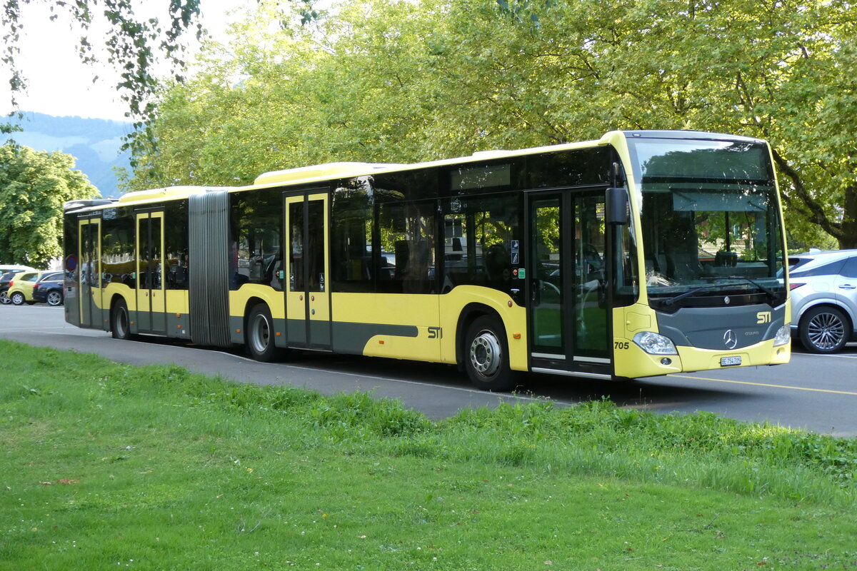 (278'031) - STI Thun - Nr. 705/BE 754'705 - Mercedes am 25. Juli 2025 in Thun, Lachen
