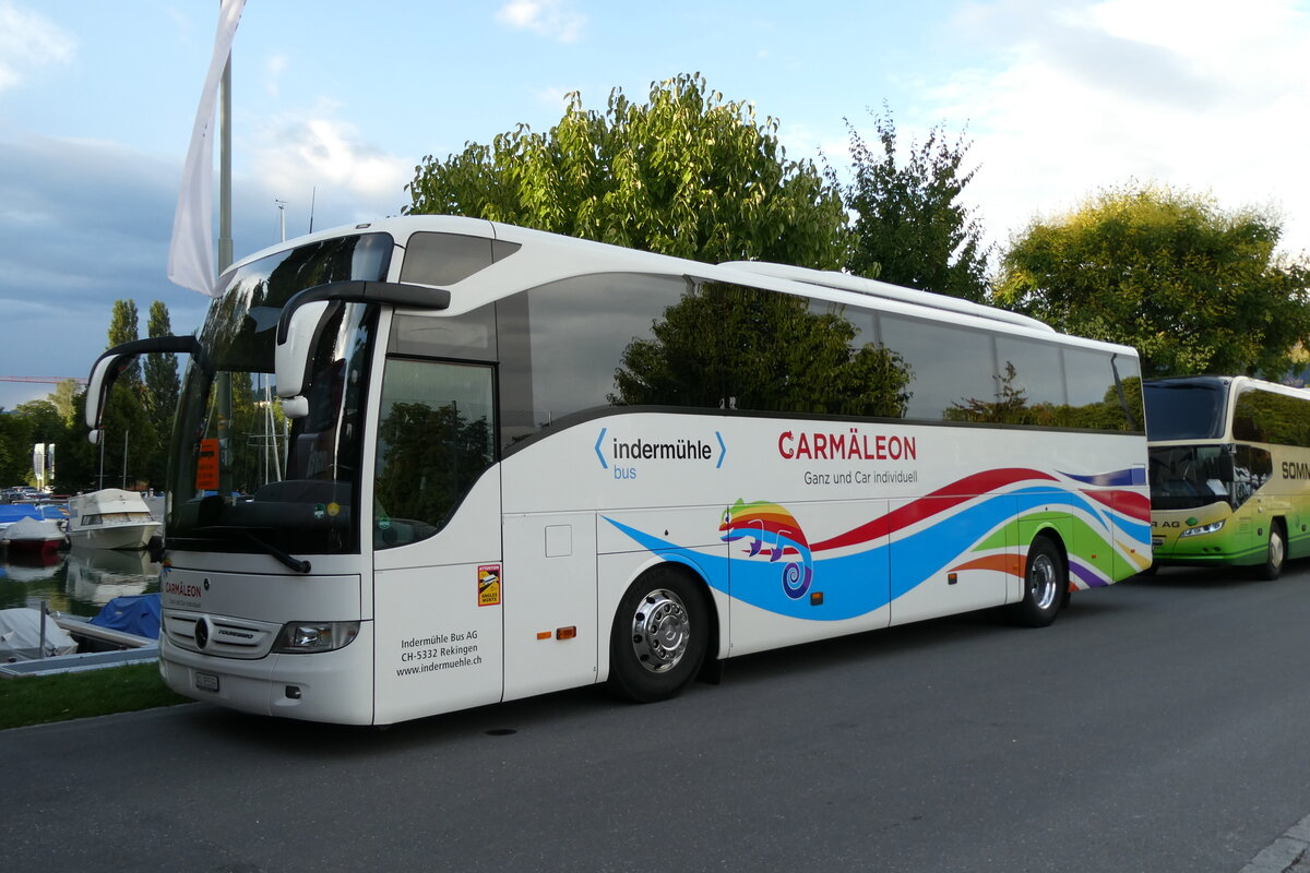 (278'033) - Indermhle, Rekingen - Nr. 113/AG 25'599 - Mercedes am 25. Juli 2025 in Thun, Strandbad