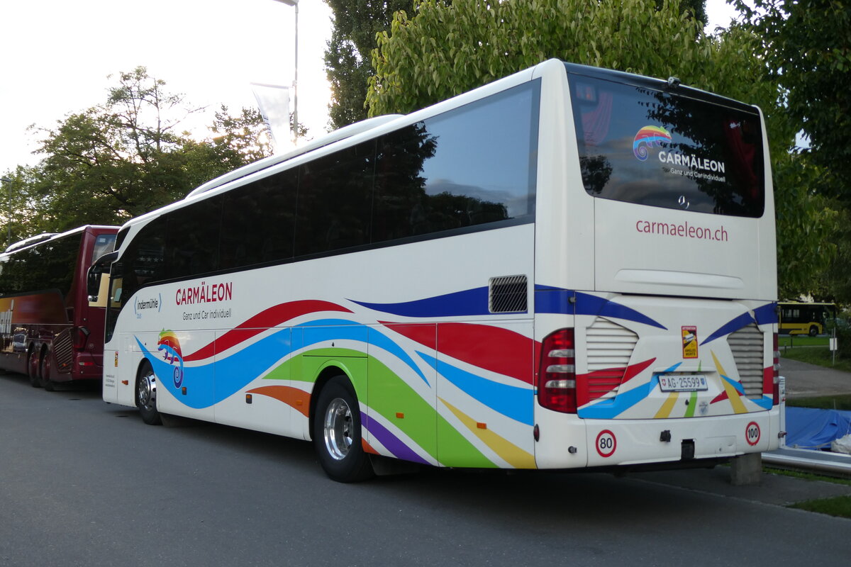 (278'038) - Indermhle, Rekingen - Nr. 113/AG 25'599 - Mercedes am 25. Juli 2025 in Thun, Strandbad