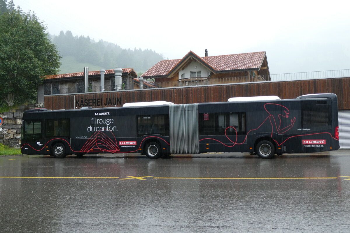 (278'062) - TPF Fribourg - Nr. 165/FR 300'293 - Mercedes am 26. Juli 2025 in Kappelboden, Garage