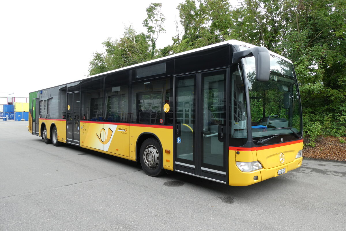 (278'083) - CarPostal Ouest - VD 617'055/PID 5220 - Mercedes (ex PostAuto Ostschweiz; ex PostAuto Ostschweiz Nr. 8) am 27. Juli 2025 in Kerzers, Interbus
