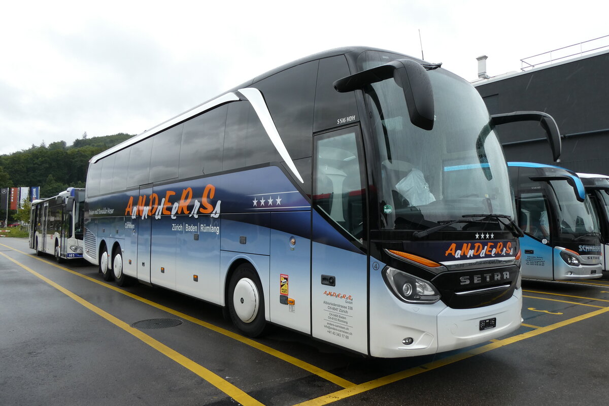 (278'363) - AaNnDdEeRrSs, Zrich - (ZH 435'100) - Setra am 2. August 2025 in Winterthur, Daimler Buses
