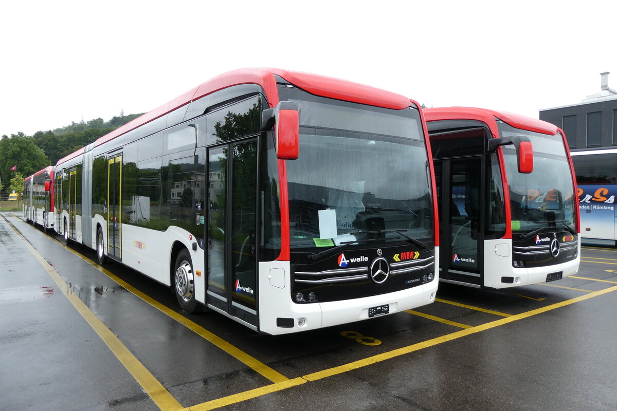 (278'370) - RVBW Wettingen - (145'898) - eMercedes am 2. August 2025 in Winterthur, Daimler Buses
