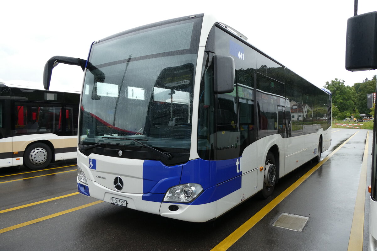 (278'376) - TL Lausanne - Nr. 441/VD 397'820 - Mercedes am 2. August 2025 in Winterthur, Daimler Buses