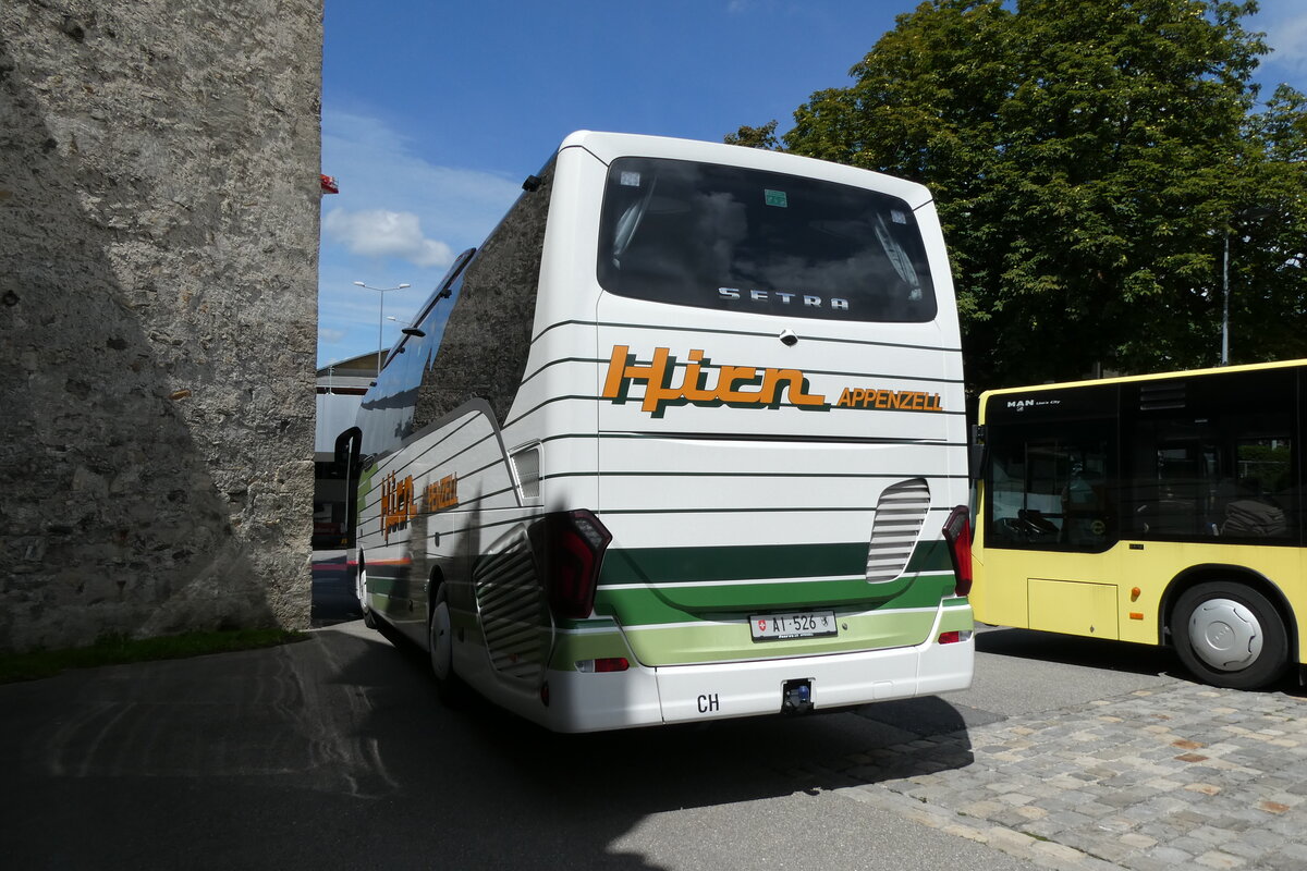 (278'428) - Hirn, Appenzell - AI 526 - Setra am 3. August 2025 in Thun, Berntorplatz