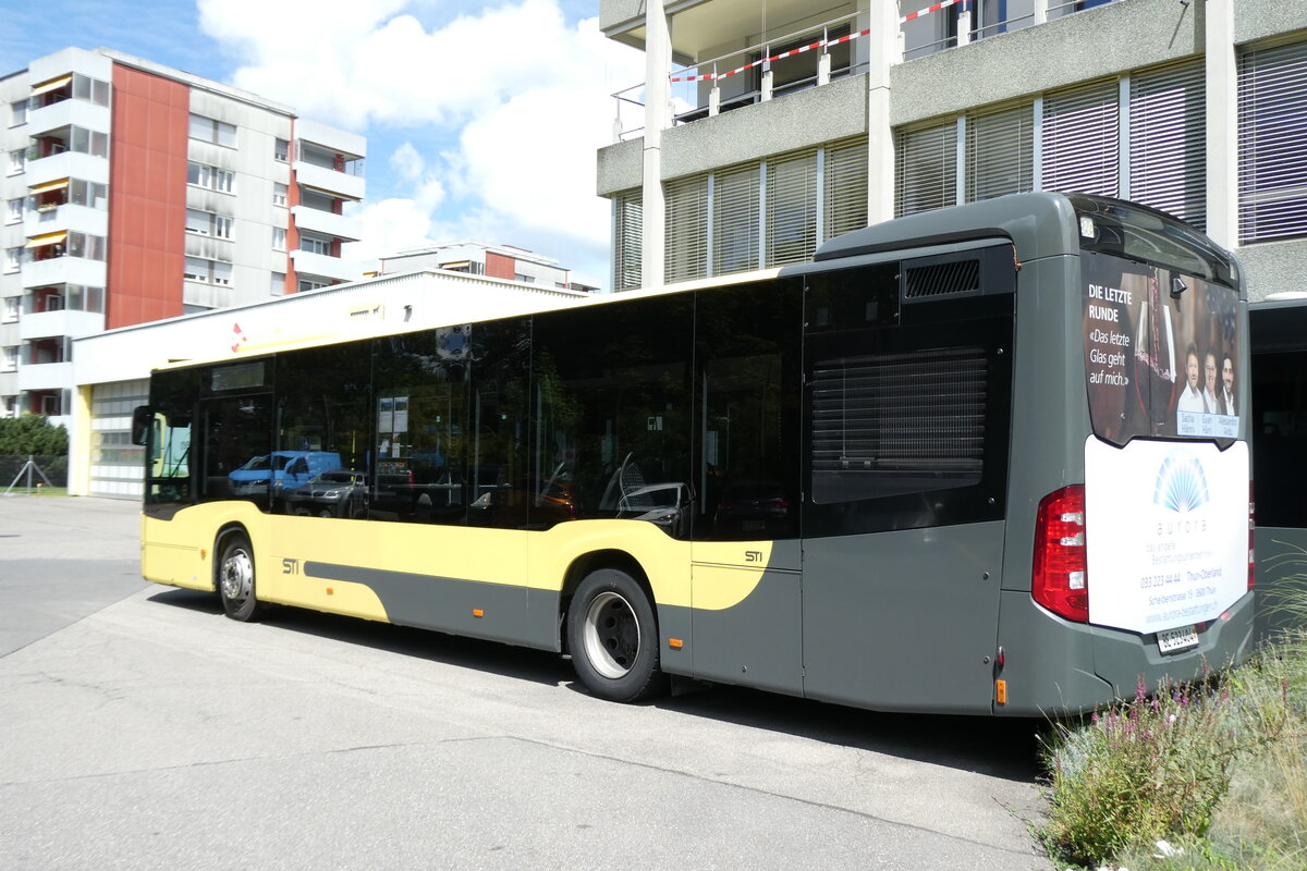 (278'430) - STI Thun - Nr. 404/BE 523'404 - Mercedes am 3. August 2025 in Thun, Garage