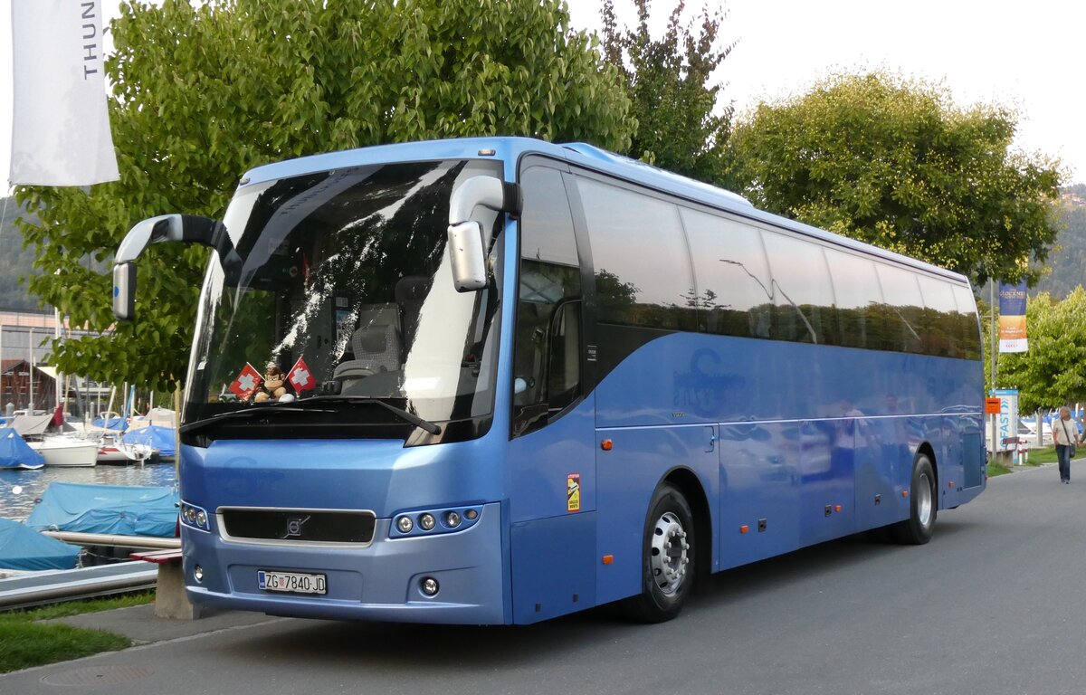(278'577) - Aus Kroatien: ??? - ZG 7840-JD - Volvo am 6. August 2025 in Thun, Strandbad