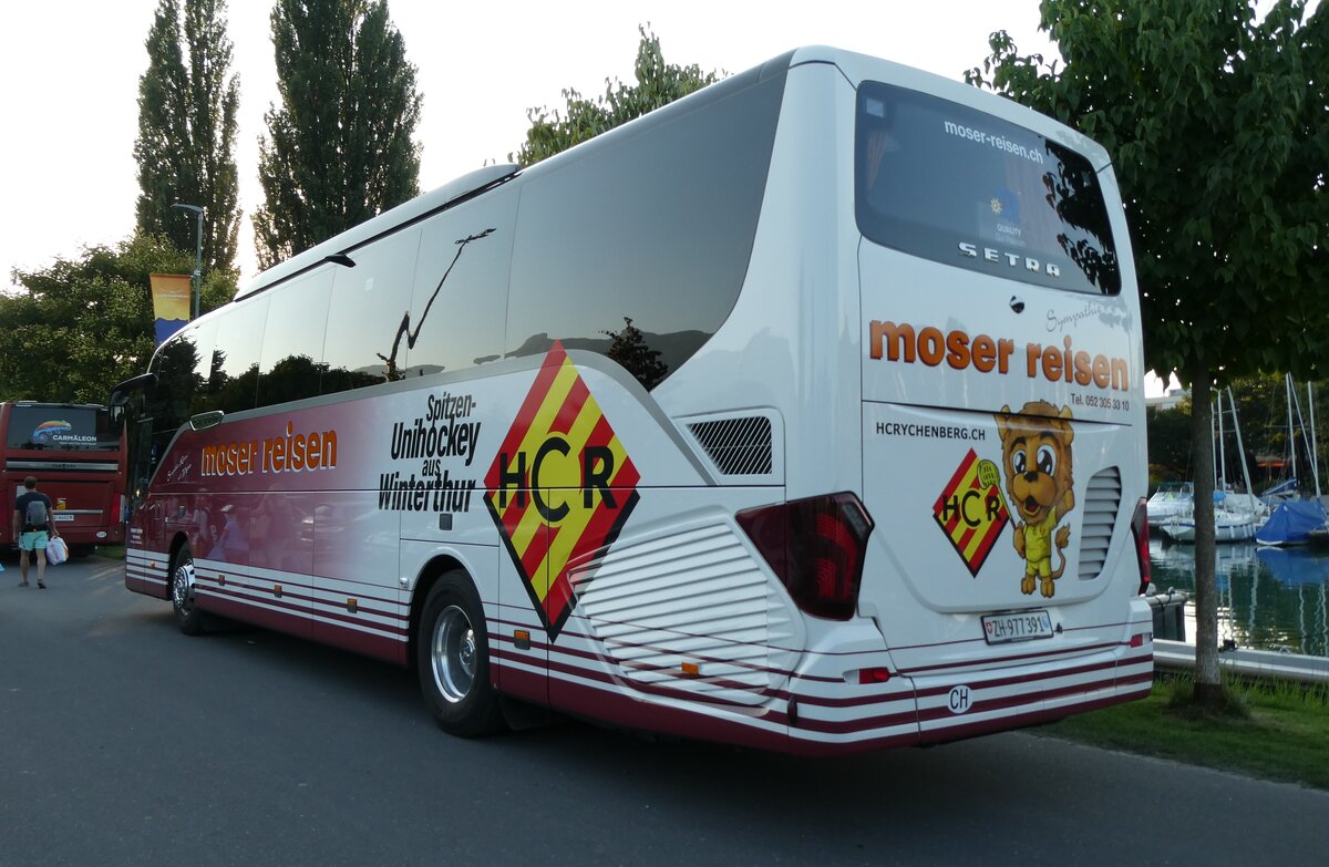 (278'668) - Moser, Flaach - ZH 977'391 - Setra am 8. August 2025 in Thun, Strandbad