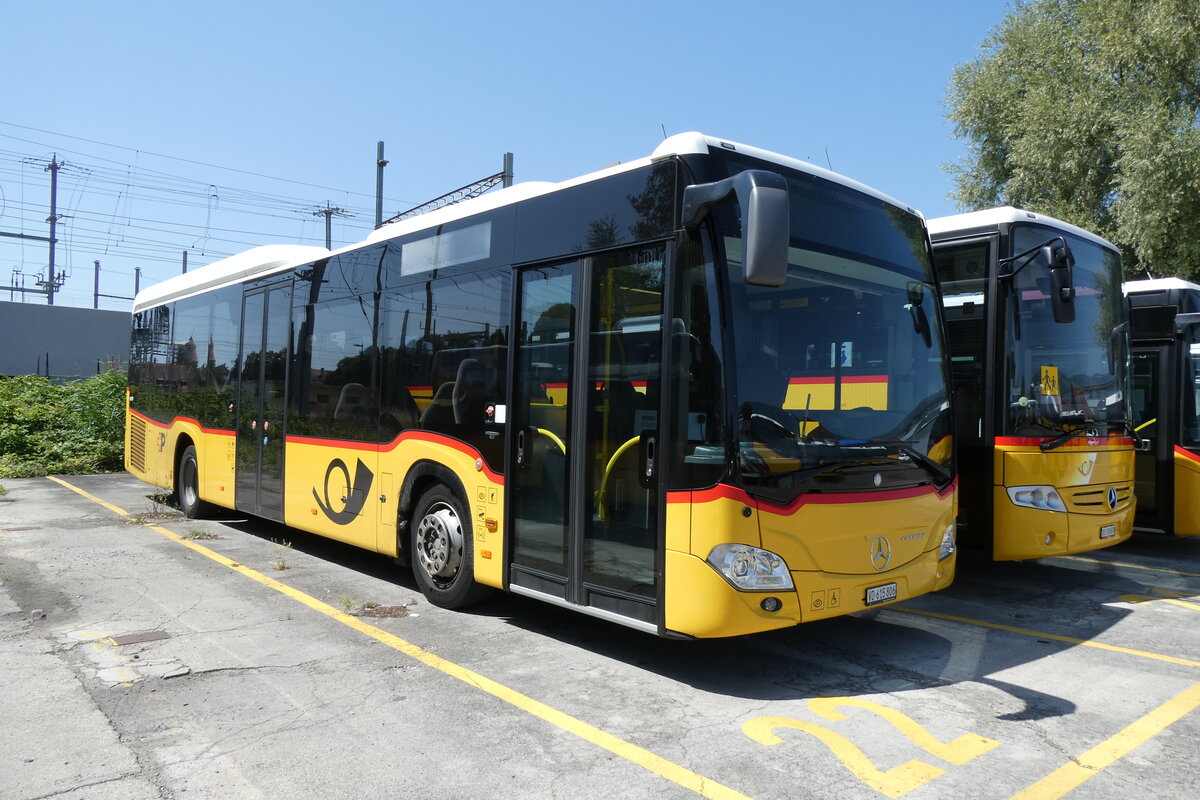 (278'729) - CarPostal Ouest - VD 615'806/PID 10'709 - Mercedes am 9. August 2025 in Yverdon, Garage