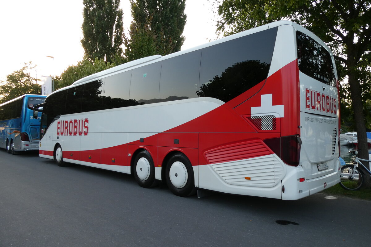 (278'795) - Welti-Furrer, Bassersdorf - Nr. 18/ZH 27'118 - Setra am 9. August 2025 in Thun, Strandbad