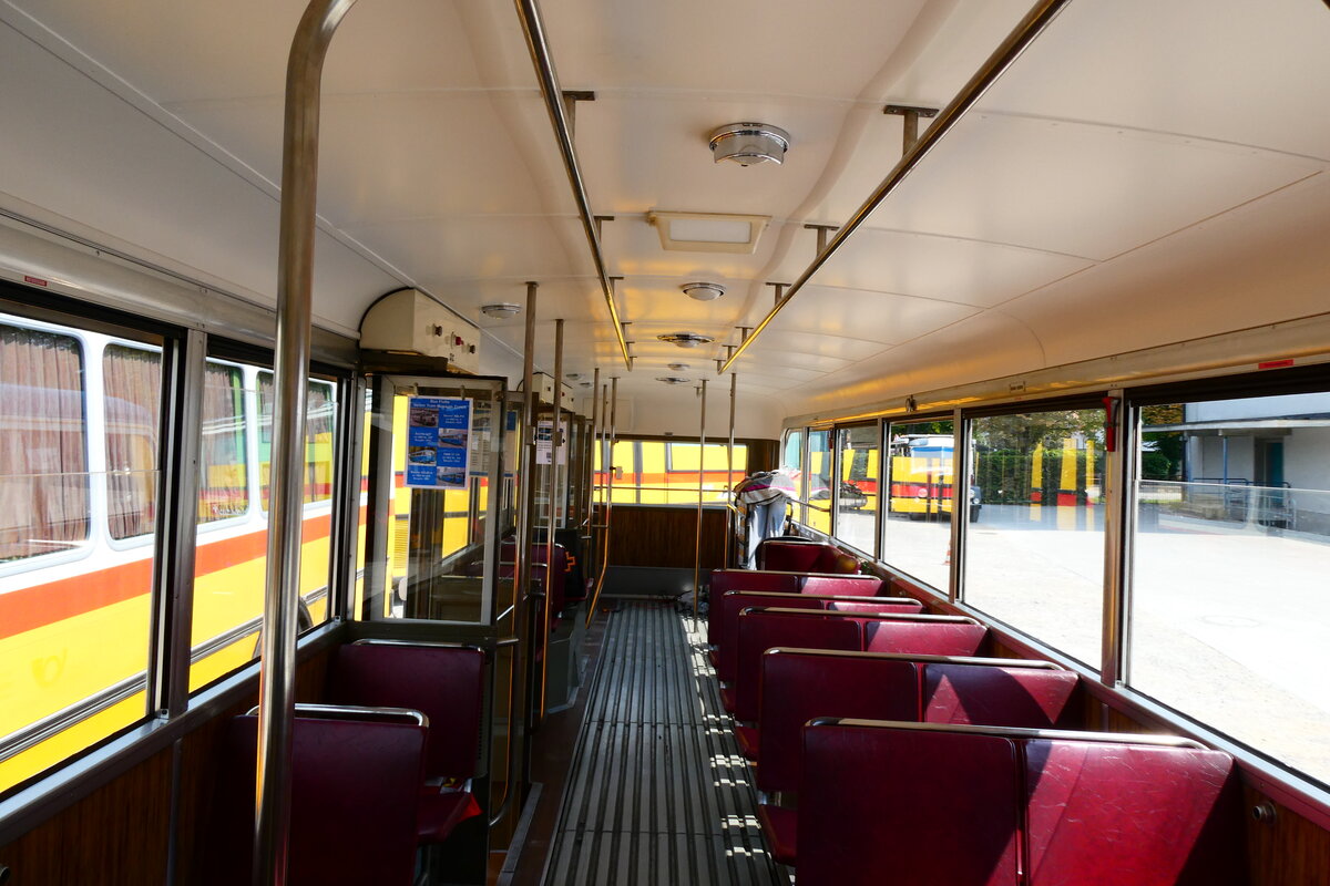 (279'015) - VBZ Zrich (TMZ) - Nr. 324/ZH 66'324 - FBW/Tscher (ex Privat; ex VBZ Zrich Nr. 324) am 16. August 2025 in Solothurn, Baseltor (Innenaufnahme)