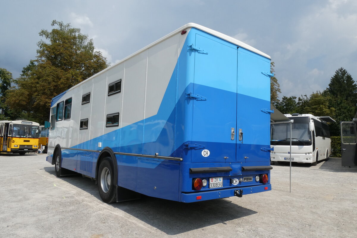 (279'027) - Wegmller, Elgg - ZH 33'083 U - FBW/FHS (ex Migros, Bern Nr. 2) am 16. August 2025 in Solothurn, Baseltor