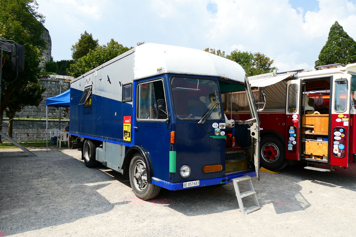 (279'034) - Rentsch, Ranflh - BE 857'683 - Mowag (ex PTT) am 16. August 2025 in Solothurn, Baseltor