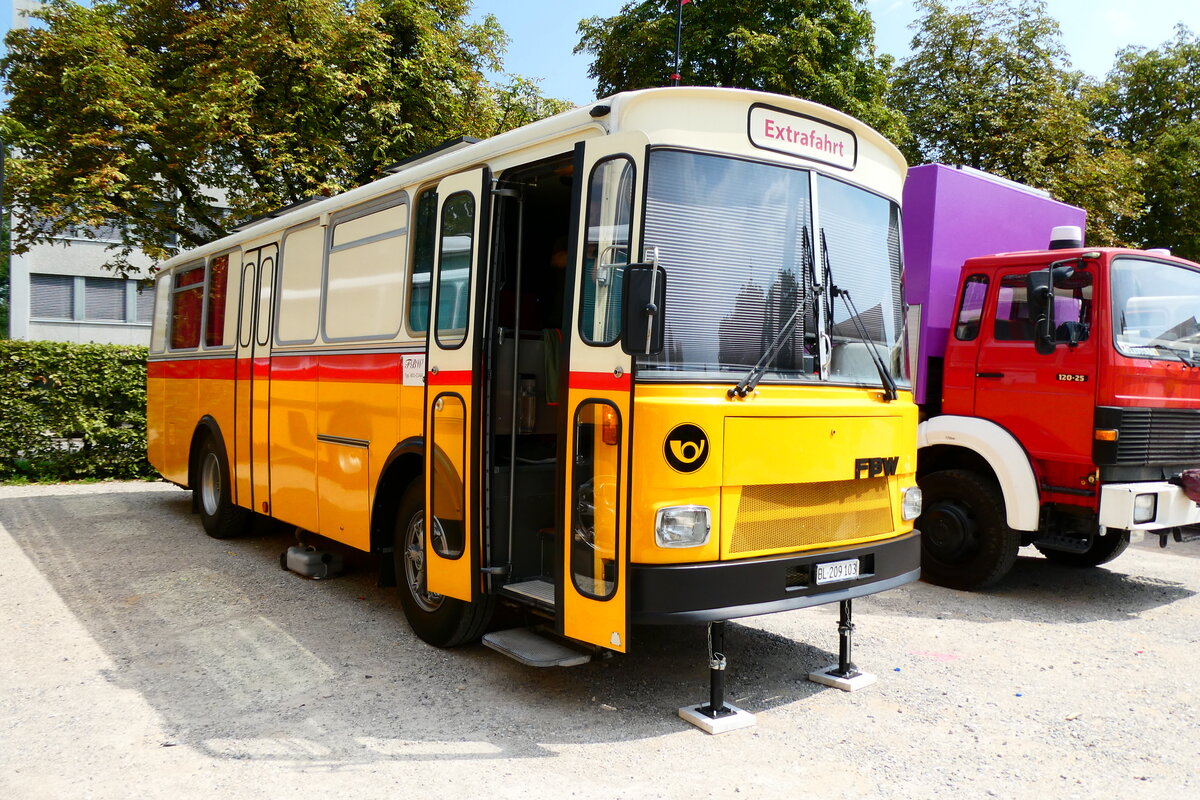 (279'059) - Heuberger, Therwil - BL 209'103 - FBW/Tscher (ex Kurhaus Val Sinestra, Sent; ex Mark, Andeer; ex Fravi, Andeer) 