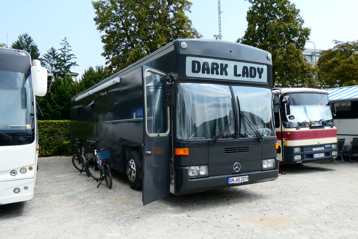 (279'062) - Aus Deutschland: Schmidt, Merkendorf - AN-WS 257H - Mercedes am 16. August 2025 in Solothurn, Baseltor