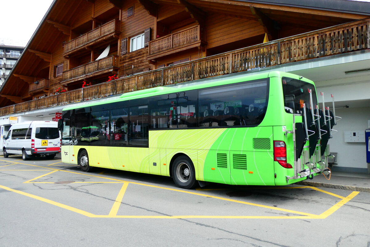 (279'155) - TPC Aigle - Nr. 26/VD 1009 - Setra (ex Volnbusz, H-Budapest) am 17. August 2025 beim Bahnhof Villars-sur-Ollon