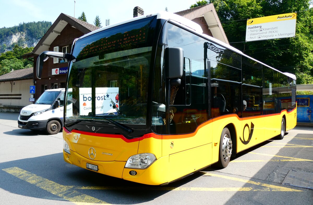 (279'230) - Flck, Brienz - Nr. 10/BE 13'878/PID 11'685 - Mercedes (ex PostAuto Bern) am 19. August 2025 auf dem Brnigpass