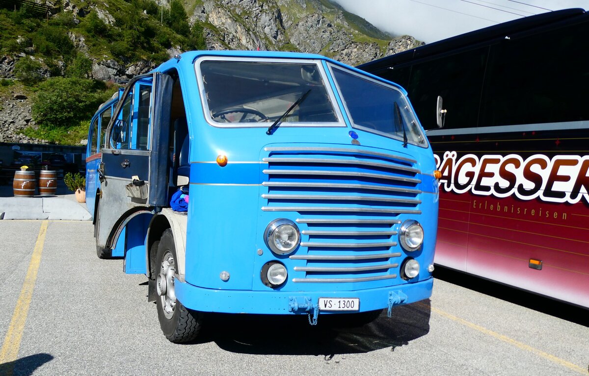 (279'285) - Theytaz, Sion - VS 1300 - Saurer/Mudry am 23. August 2025 in Dixence, Le Chargeur