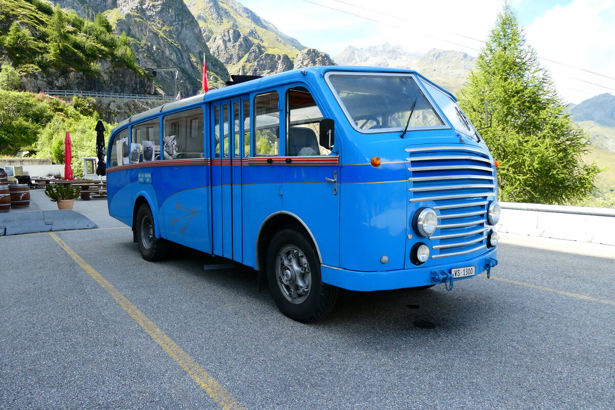 (279'310) - Theytaz, Sion - VS 1300 - Saurer/Mudry am 23. August 2025 in Dixence, Le Chargeur