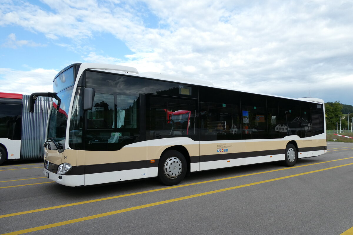 (279'578) - AZZK Zollikon - Nr. 74/ZH 891'574 - Mercedes am 29. August 2025 in Winterthur, Daimler Buses