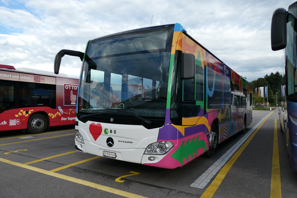 (279'587) - Maag, Kloten - Nr. 49/ZH 509'049 - Mercedes am 29. August 2025 in Winterthur, Daimler Buses