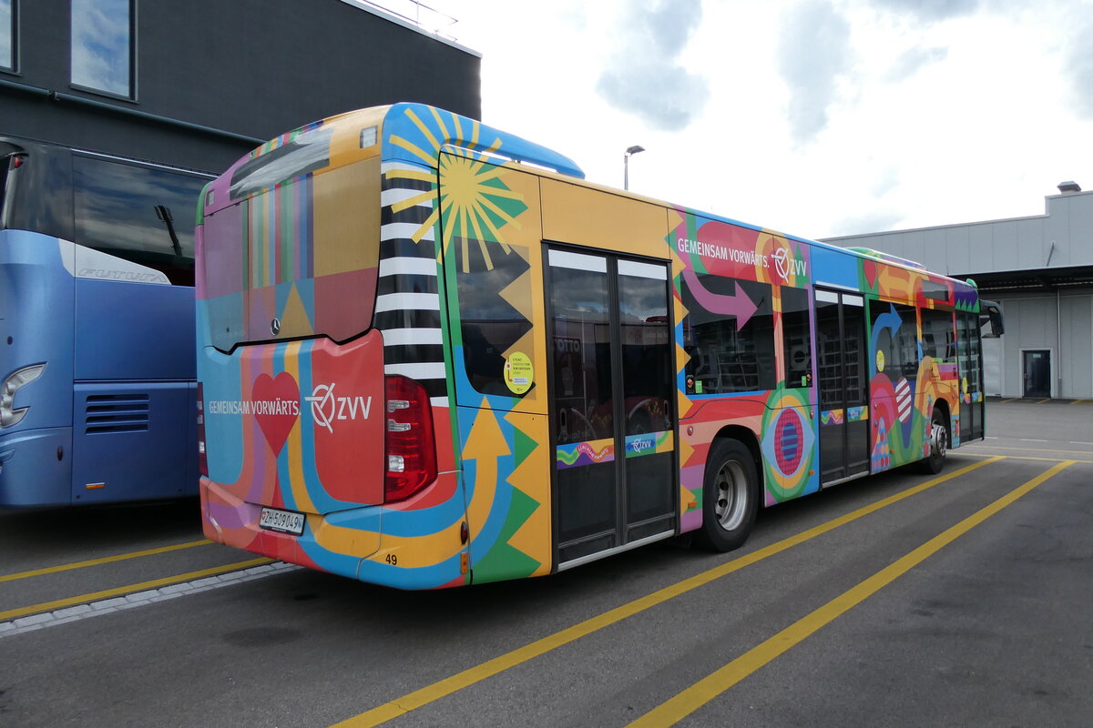 (279'590) - Maag, Kloten - Nr. 49/ZH 509'049 - Mercedes am 29. August 2025 in Winterthur, Daimler Buses