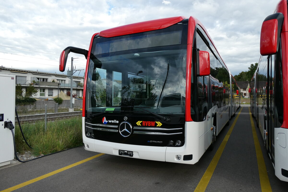 (279'604) - RVBW Wettingen - (145'901) - eMercedes am 29. August 2025 in Winterthur, Daimler Buses