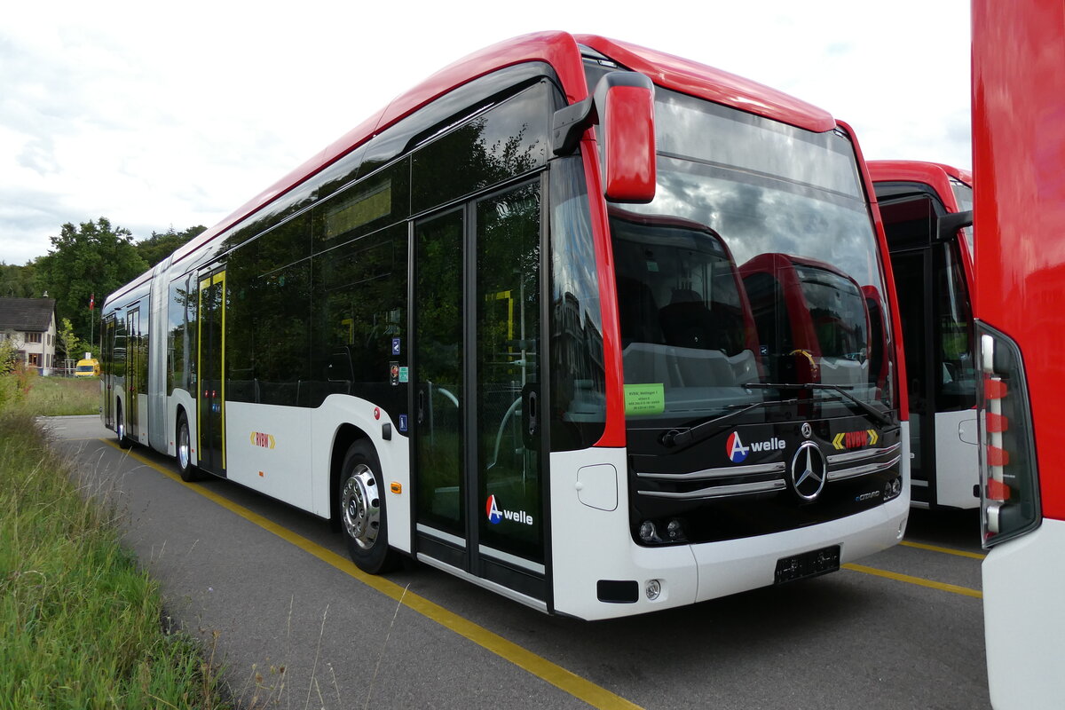 (279'610) - RVBW Wettingen - (145'909) - eMercedes am 29. August 2025 in Winterthur, Daimler Buses